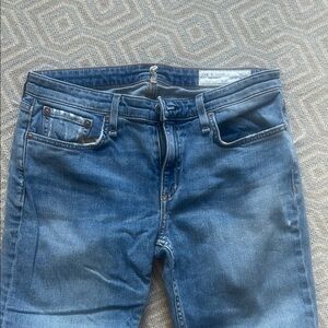 rag & bone Blue Ankle & Cropped Jeans